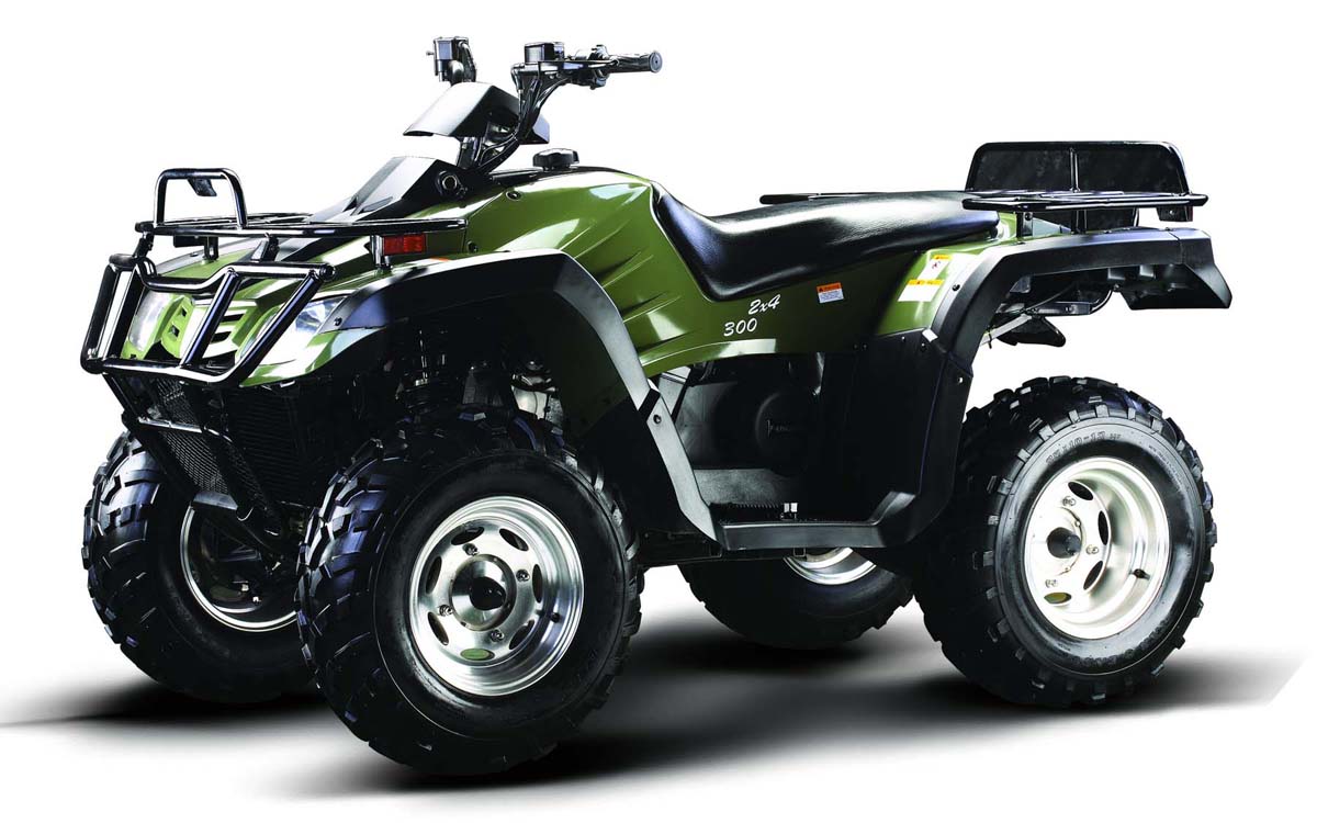 300cc Krusher Quad 4x4 ATV