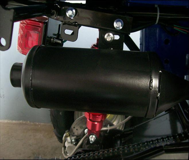 150ccATVFarmQuadExhaust