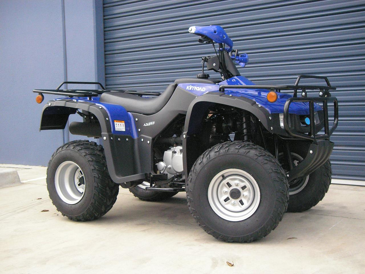 250ccShaftDriveSemiAutoFarmQuad