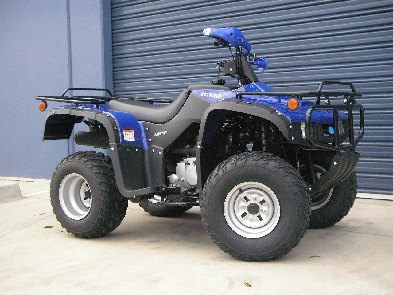 250ccShaftDriveSemiAutoFarmQuad